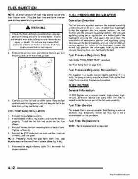 2008 Polaris Sportsman 700/800/700 X2 EFI Service Manual, Page 124