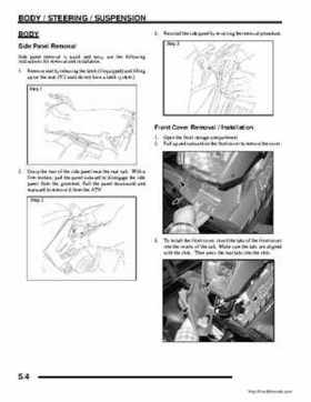 2008 Polaris Sportsman 700/800/700 X2 EFI Service Manual, Page 140