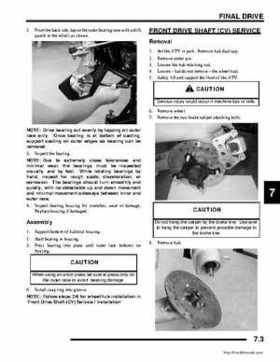 2008 Polaris Sportsman 700/800/700 X2 EFI Service Manual, Page 205