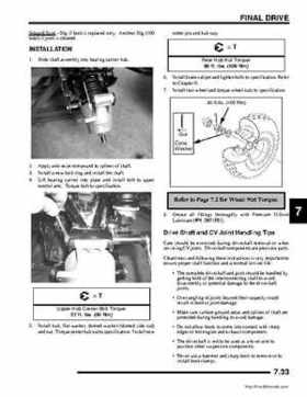 2008 Polaris Sportsman 700/800/700 X2 EFI Service Manual, Page 235