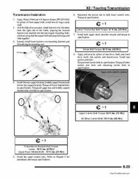 2008 Polaris Sportsman 700/800/700 X2 EFI Service Manual, Page 263