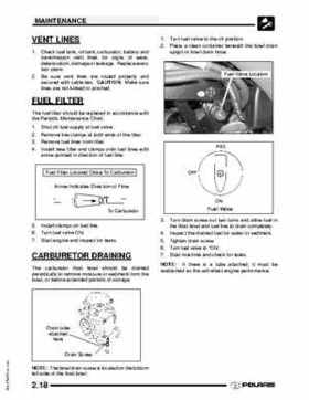 2009 Polaris Scrambler 500 4x4 2x4 factory service manual, Page 28