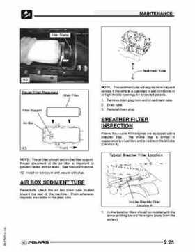 2009 Polaris Scrambler 500 4x4 2x4 factory service manual, Page 35