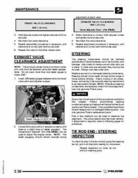 2009 Polaris Scrambler 500 4x4 2x4 factory service manual, Page 40