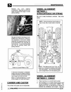 2009 Polaris Scrambler 500 4x4 2x4 factory service manual, Page 41
