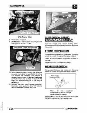 2009 Polaris Scrambler 500 4x4 2x4 factory service manual, Page 48