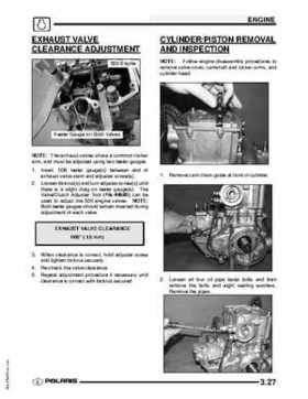 2009 Polaris Scrambler 500 4x4 2x4 factory service manual, Page 77