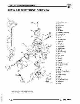 2009 Polaris Scrambler 500 4x4 2x4 factory service manual, Page 106