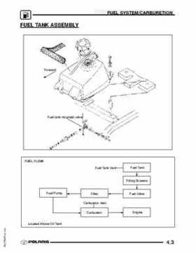 2009 Polaris Scrambler 500 4x4 2x4 factory service manual, Page 107