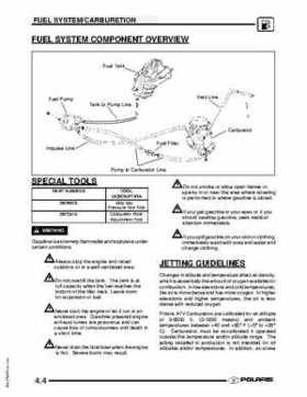 2009 Polaris Scrambler 500 4x4 2x4 factory service manual, Page 108