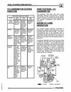 2009 Polaris Scrambler 500 4x4 2x4 factory service manual, Page 110