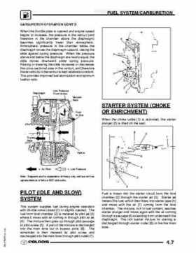 2009 Polaris Scrambler 500 4x4 2x4 factory service manual, Page 111