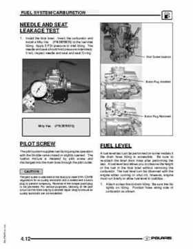 2009 Polaris Scrambler 500 4x4 2x4 factory service manual, Page 116