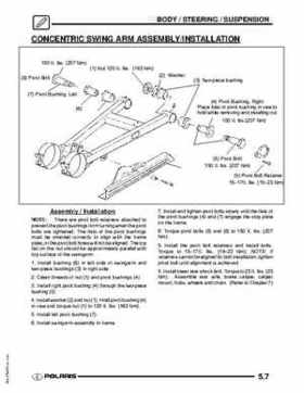 2009 Polaris Scrambler 500 4x4 2x4 factory service manual, Page 127