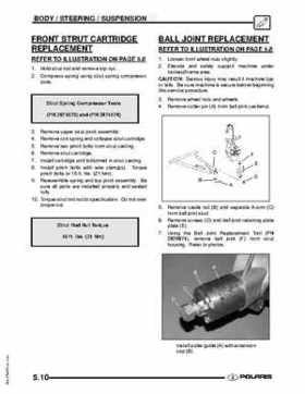 2009 Polaris Scrambler 500 4x4 2x4 factory service manual, Page 130