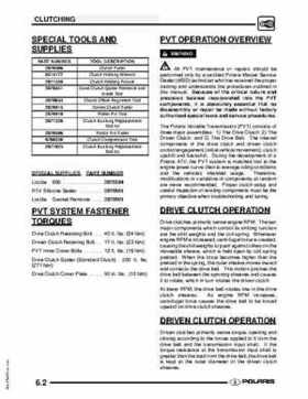 2009 Polaris Scrambler 500 4x4 2x4 factory service manual, Page 134