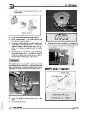 2009 Polaris Scrambler 500 4x4 2x4 factory service manual, Page 145
