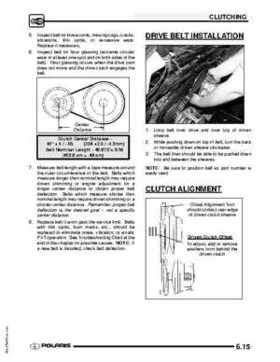 2009 Polaris Scrambler 500 4x4 2x4 factory service manual, Page 147