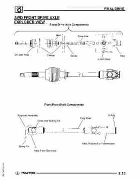 2009 Polaris Scrambler 500 4x4 2x4 factory service manual, Page 171