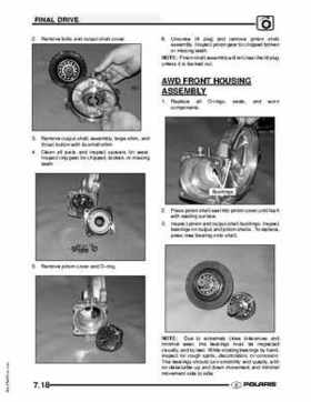 2009 Polaris Scrambler 500 4x4 2x4 factory service manual, Page 176