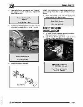 2009 Polaris Scrambler 500 4x4 2x4 factory service manual, Page 177