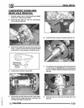 2009 Polaris Scrambler 500 4x4 2x4 factory service manual, Page 179