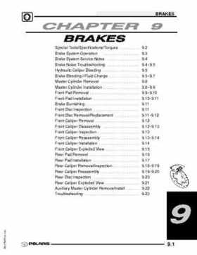 2009 Polaris Scrambler 500 4x4 2x4 factory service manual, Page 193