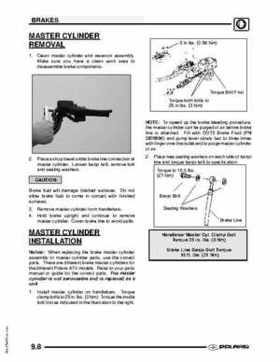 2009 Polaris Scrambler 500 4x4 2x4 factory service manual, Page 200