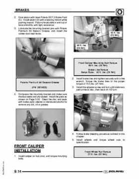 2009 Polaris Scrambler 500 4x4 2x4 factory service manual, Page 206