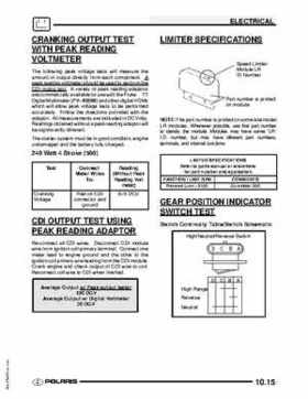 2009 Polaris Scrambler 500 4x4 2x4 factory service manual, Page 231