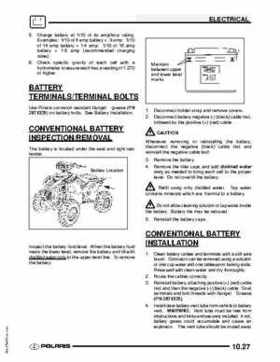 2009 Polaris Scrambler 500 4x4 2x4 factory service manual, Page 243