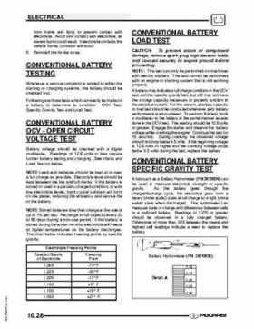 2009 Polaris Scrambler 500 4x4 2x4 factory service manual, Page 244