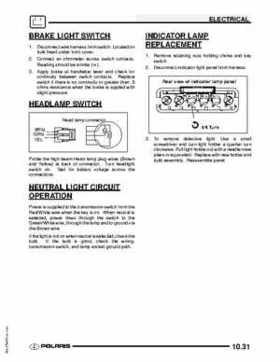 2009 Polaris Scrambler 500 4x4 2x4 factory service manual, Page 247