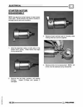 2009 Polaris Scrambler 500 4x4 2x4 factory service manual, Page 250