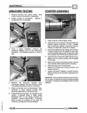 2009 Polaris Scrambler 500 4x4 2x4 factory service manual, Page 252