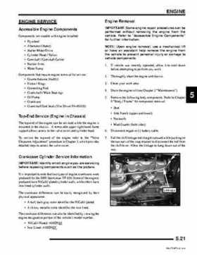 2009 Polaris Sportsman 850 XP EFI EPS Service Manual, Page 113