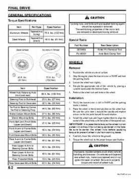 2009 Polaris Sportsman 850 XP EFI EPS Service Manual, Page 204