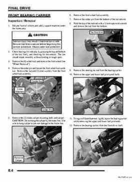 2009 Polaris Sportsman 850 XP EFI EPS Service Manual, Page 206