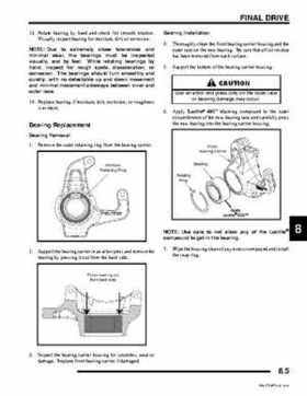 2009 Polaris Sportsman 850 XP EFI EPS Service Manual, Page 207
