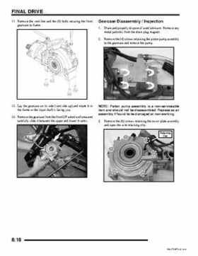 2009 Polaris Sportsman 850 XP EFI EPS Service Manual, Page 218