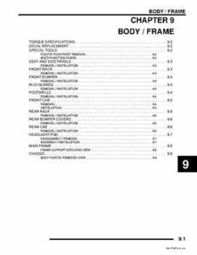 2009 Polaris Sportsman 850 XP EFI EPS Service Manual, Page 247