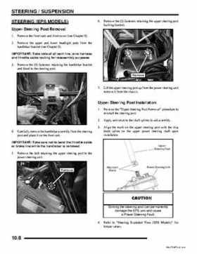 2009 Polaris Sportsman 850 XP EFI EPS Service Manual, Page 262