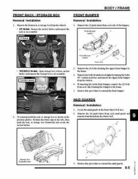 2010 Polaris Sportsman 850 Service Manual, Page 267