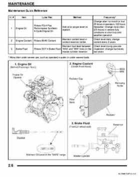 2011 Polaris Ranger RZR ATV Service Manual, Page 20