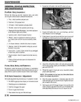 2011 Polaris Ranger RZR ATV Service Manual, Page 24