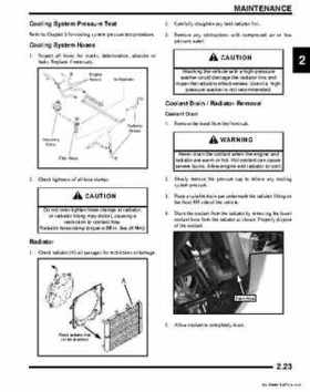 2011 Polaris Ranger RZR ATV Service Manual, Page 37