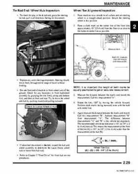 2011 Polaris Ranger RZR ATV Service Manual, Page 43