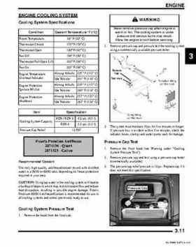 2011 Polaris Ranger RZR ATV Service Manual, Page 61