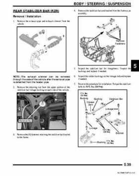 2011 Polaris Ranger RZR ATV Service Manual, Page 199