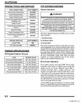 2011 Polaris Ranger RZR ATV Service Manual, Page 224
